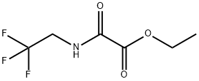 Acetic acid, 2-oxo-2-[(2,2,2-trifluoroethyl)amino]-, ethyl ester Structure