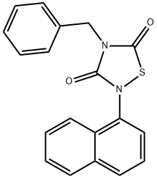 865854-05-3 4-Benzyl-2-(naphthalen-1-yl)-[1,2,4]thiadiazolidine-3,5-dione