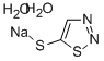 5-Mercapto-1,2,3-thiadiazole sodium salt dihydrate Structure