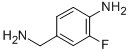 4-(AMINOMETHYL)-2-FLUOROANILINE Structure