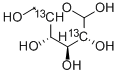 D-[2,5-13C2]GLUCOSE Structure