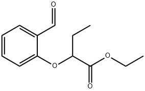 에틸2-(2-포르밀페녹시)부타노에이트 구조식 이미지