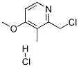 피리딘,2-(클로로메틸)-4-메톡시-3-메틸-,염산염 구조식 이미지