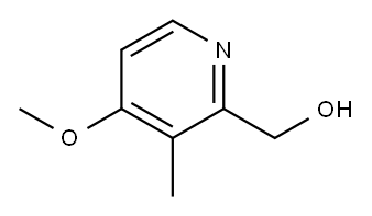 4-Methoxy-3-Methyl-2-Pyridinemethanol Structure