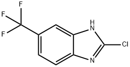 2-Chloro-6-(trifluoromethyl)-1H-benzimidazole Structure