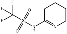 trifluoro-N-(2-piperidinylidene)methanesulfonamide Structure