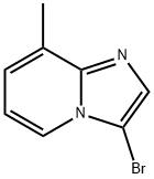 IMidazo[1,2-a]pyridine, 3-broMo-8-Methyl- 구조식 이미지