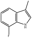 1H-Indole, 7-fluoro-3-Methyl- Structure