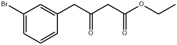 4-(3-BROMO-PHENYL)-3-OXO-BUTYRIC ACID ETHYL ESTER Structure