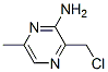 Pyrazinamine,  3-(chloromethyl)-6-methyl-  (9CI) Structure