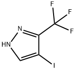 4-iodo-3-(trifluoromethyl)-1H-pyrazole Structure