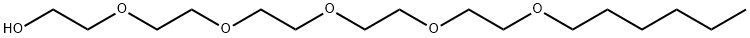 N-HEXYLPENTAOXYETHYLENE Structure