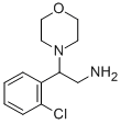 2-(2-클로로페닐)-2-모르폴린-4-일레탄아민 구조식 이미지