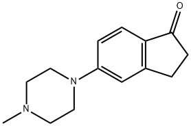 5-(4-METHYL-PIPERAZIN-1-YL)-INDAN-1-ONE Structure