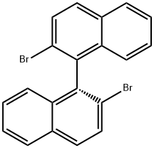 R-(+)-2,2-DIBROMO-1,1'-BINAPHTHYL Structure