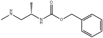 (S)-benzyl 1-(MethylaMino)propan-2-ylcarbaMate Structure