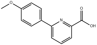 6-(4-Methoxyphenyl)-picolinic acid Structure