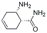 3-Cyclohexene-1-carboxamide,6-amino-,(1R,6S)-(9CI) Structure