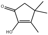 2-HYDROXY-3,4,4-TRIMETHYLCYCLOPENT-2-ENONE Structure