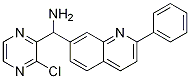 (3-클로로피라진-2-일)(2-페닐퀴놀린-7-일)메타나민 구조식 이미지