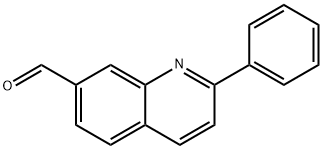 2-phenylquinoline-7-carbaldehyde Structure