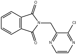 2-((3-chloropyrazin-2-yl)Methyl)isoindoline-1,3-dione Structure