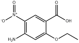 4-아미노-2-에톡시-5-니트로-벤조산 구조식 이미지