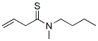 3-Butenethioamide,  N-butyl-N-methyl- Structure