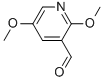 2,5-DIMETHOXYNICOTINALDEHYDE Structure