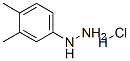 3,4-Dimethylphenylhydrazine hydrochloride 구조식 이미지