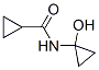 Cyclopropanecarboxamide, N-(1-hydroxycyclopropyl)- (9CI) Structure