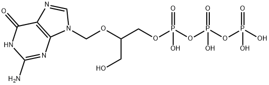 ganciclovir triphosphate Structure