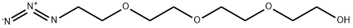 1-AZIDO-3,6,9-TRIOXAUNDECANE-11-OL Structure