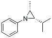 아지리딘,2-메틸-3-(1-메틸에틸)-1-페닐-,시스-(9CI) 구조식 이미지