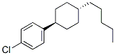 1-chloro-4-(trans-4-pentylcyclohexyl)-Benzene Structure