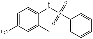 N-(4-amino-2-methylphenyl)benzenesulfonamide Structure