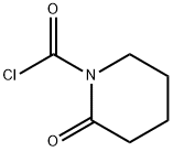 1-Piperidinecarbonyl chloride, 2-oxo- (9CI) Structure