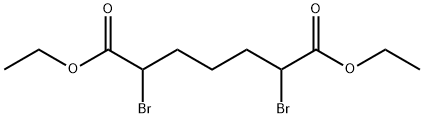 Diethyl 2,6-dibromoheptanedioate 구조식 이미지