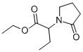 2-(2-OXO-피롤리딘-1-YL)-부티르산에틸에스테르 구조식 이미지
