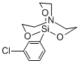 M-CHLOROPHENOXYSILATRANE Structure