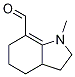 2,3,3a,4,5,6-hexahydro-1-Methyl-1H-Indole-7-carboxaldehyde Structure