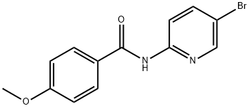 N-(5-Bromo-pyridin-2-yl)-4-methoxy-benzamide 구조식 이미지