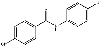 BENZAMIDE, N-(5-BROMO-2-PYRIDINYL)-4-CHLORO Structure