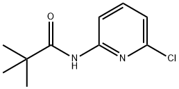 N-(6-CHLORO-PYRIDIN-2-YL)-2,2-DIMETHYL-PROPIONAMIDE Structure