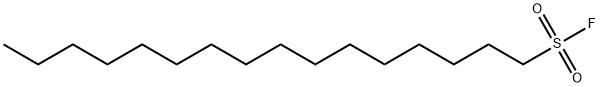 헥사데칸술포닐플루오라이드 구조식 이미지