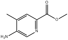 Methyl 5-aMino-4-Methylpyridine-2-carboxylate Structure