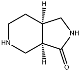 3H-Pyrrolo[3,4-c]pyridin-3-one, octahydro-, (3aR,7aR)- Structure