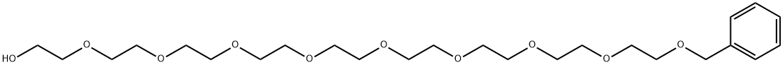 Nonaethylene glycol Monobenzyl ether Structure