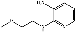 N2-(2-Methoxyethyl)pyridine-2,3-diaMine Structure