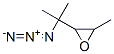 Oxirane,  2-(1-azido-1-methylethyl)-3-methyl- Structure